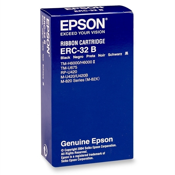 Epson ERC32B svart färgband (original) C43S015371 080150 - 1