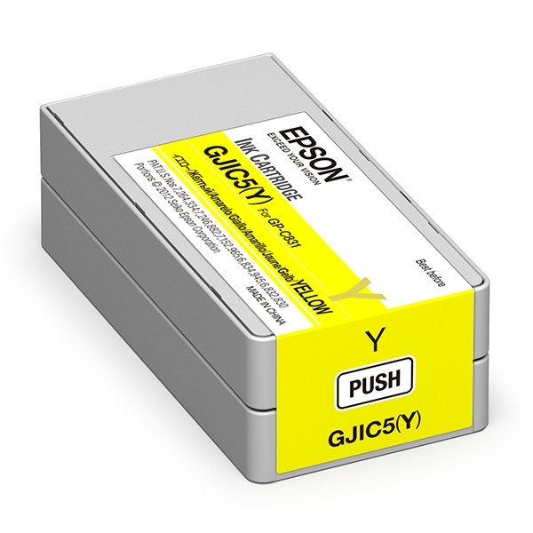 Epson GJIC5(Y) gul bläckpatron (original) C13S020566 026746 - 1