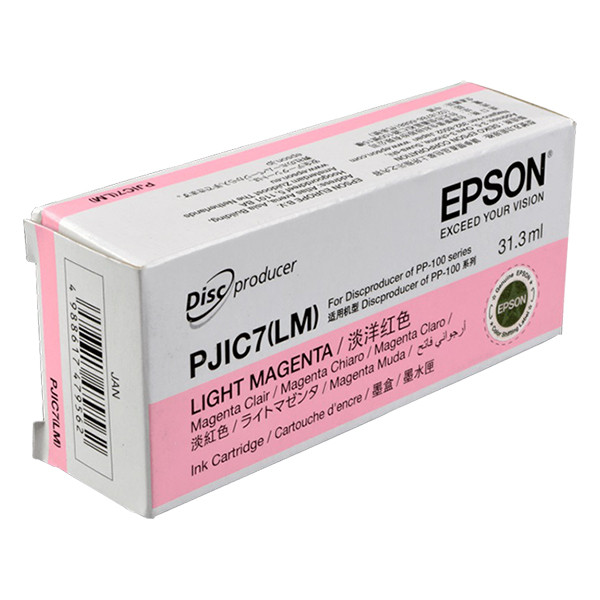 Epson PJIC7(LM) S020690 ljusmagenta bläckpatron (original) C13S020690 027218 - 1