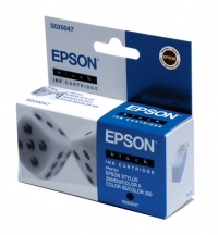 Epson S020047 svart bläckpatron (original) C13S02004740 020090