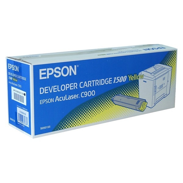 Epson S050155 gul toner (original) C13S050155 027366 - 1