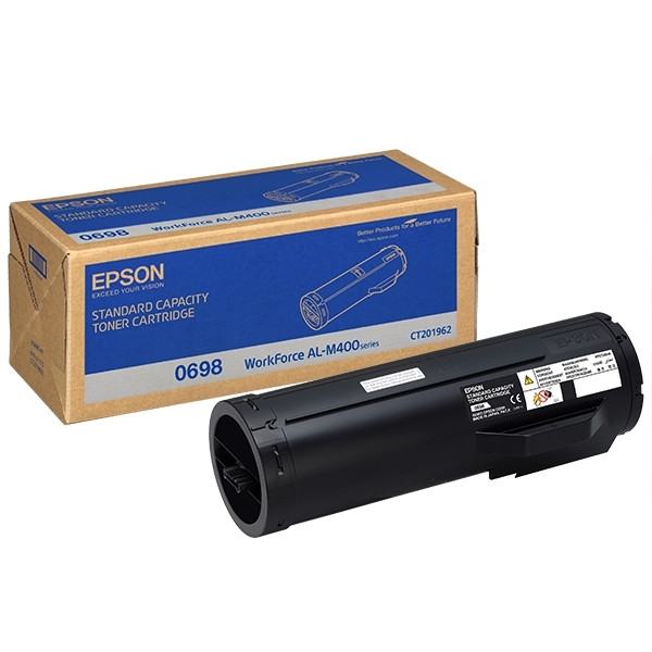 Epson S050698 svart toner (original) C13S050698 052044 - 1