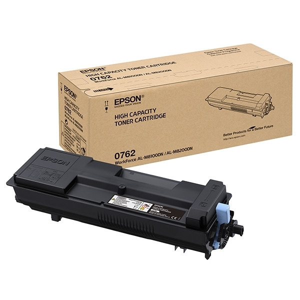 Epson S050762 svart toner (original) C13S050762 052068 - 1