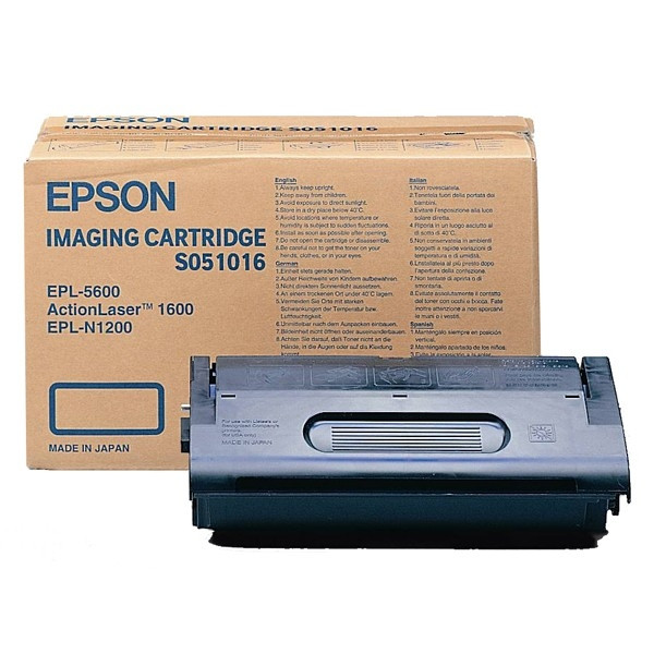 Epson S051016 svart toner (original) C13S051016 027930 - 1