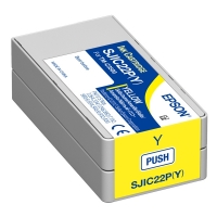 Epson SJIC22P (Y) gul bläckpatron (original) C33S020604 026642