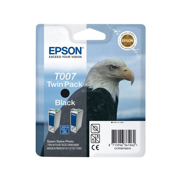 Epson T007 2-pack (original) C13T00740210 652011 - 1