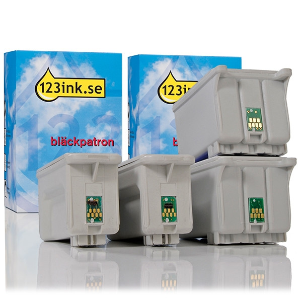 Epson T029/T028 bläckpatron 4-pack (varumärket 123ink) C13T02840110C C13T02940110C 110410 - 1