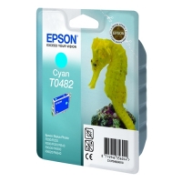 Epson T0482 cyan bläckpatron (original) C13T04824010 022550