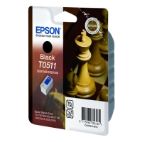 Epson T0511 svart bläckpatron (original) C13T05114010 020234