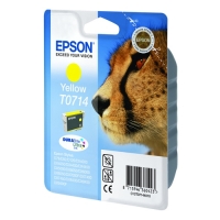 Epson T0714 gul bläckpatron (original) C13T07144011 C13T07144012 023060