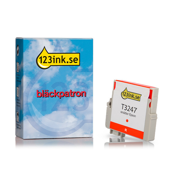 Epson T3247 röd bläckpatron (varumärket 123ink) C13T32474010C 026943 - 1