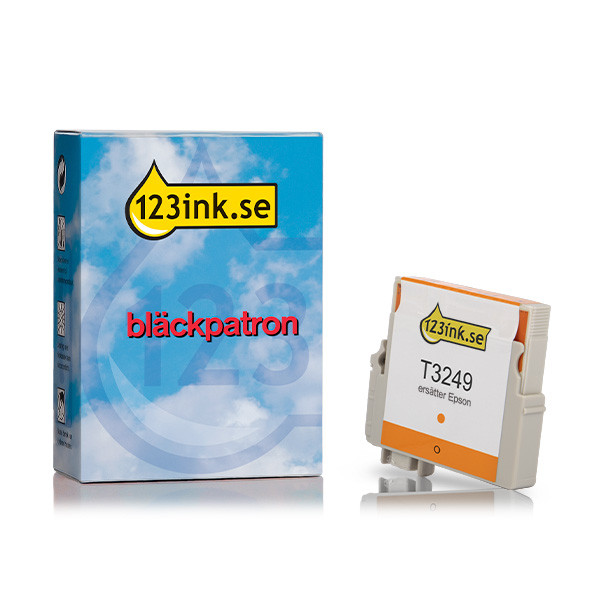 Epson T3249 orange bläckpatron (varumärket 123ink) C13T32494010C 026947 - 1