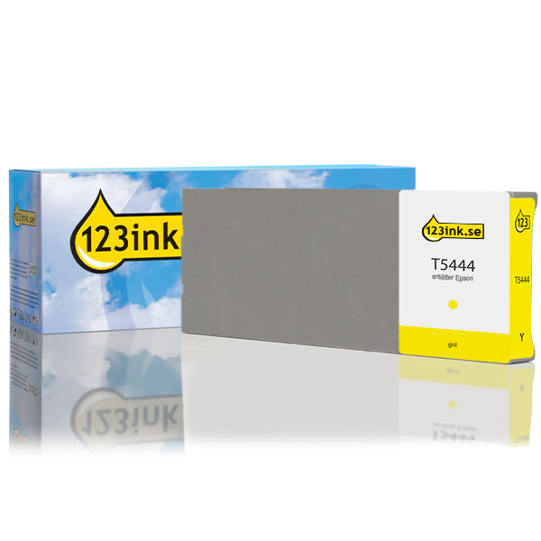 Epson T5444 gul bläckpatron hög kapacitet (varumärket 123ink) C13T544400C 025571 - 1