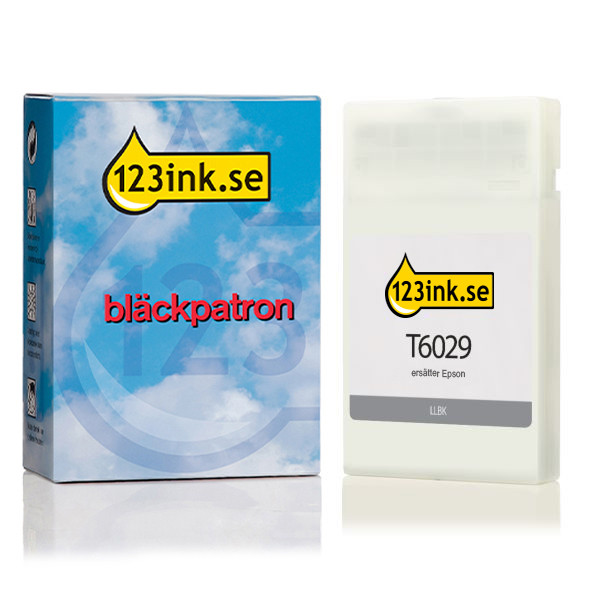 Epson T6029 ljus ljus svart bläckpatron (varumärket 123ink) C13T602900C 026033 - 1