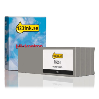 Epson T6051/2/3/4 bläckpatron 4-pack (varumärket 123ink)  110837