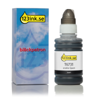 Epson T6731 svart bläckrefill (varumärket 123ink) C13T67314AC 026817