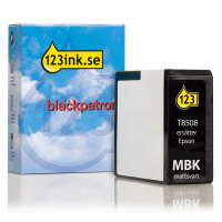 Epson T8508 mattsvart bläckpatron (varumärket 123ink) C13T850800C 026789