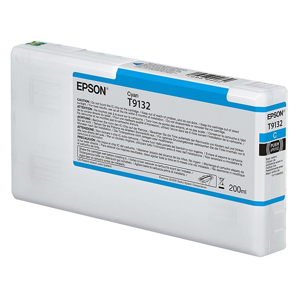 Epson T9132 cyan bläckpatron (original) C13T913200 026988 - 1