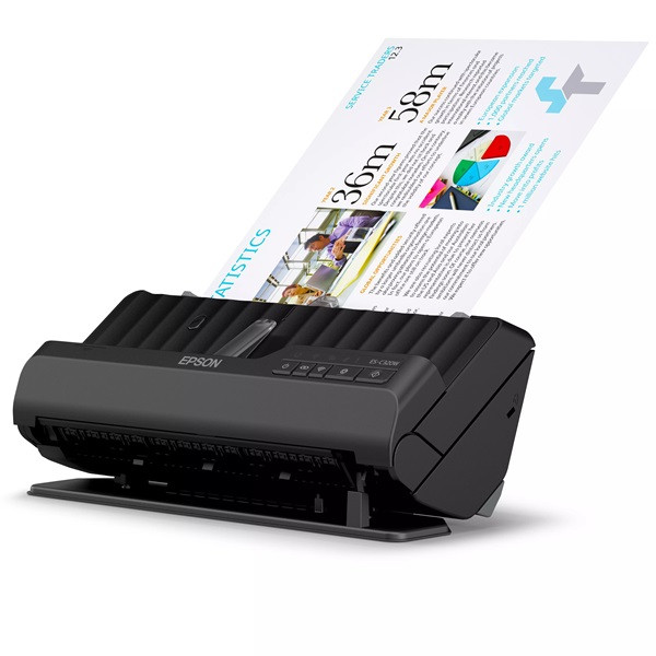 Epson WorkForce ES-C320W A4 Scanner [2Kg] B11B270401 831906 - 3