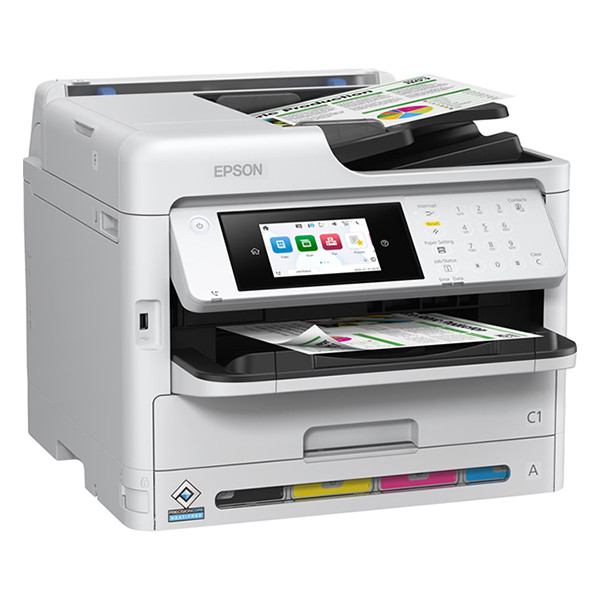 Epson WorkForce Pro WF-C5890DWF Allt-i-ett A4 bläckstråleskrivare med WiFi (4 i 1) [18,5Kg] C11CK23401 831889 - 2