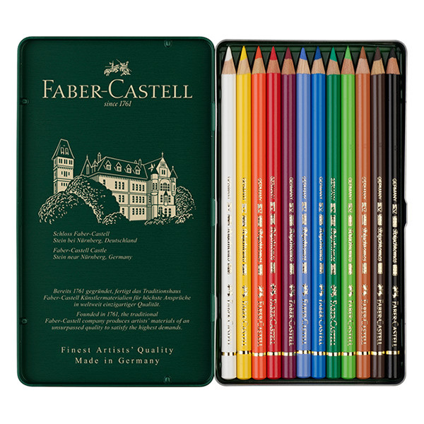 Faber-Castell Färgpennor | Faber-Castell Polychromos | 12st FC-110012 220191 - 6