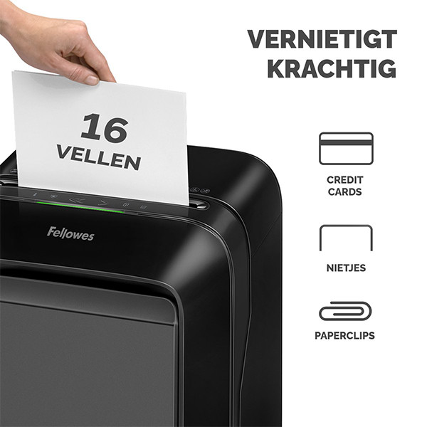 Fellowes Dokumentförstörare P4 | Fellowes Powershred LX210 [12,5Kg] 5502501 213362 - 2