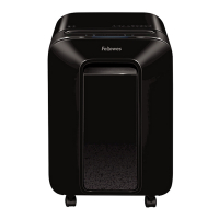 Fellowes Dokumentförstörare P5 | Fellowes Powershred LX201 svart [9Kg] 5050001 213358