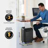 Fellowes Dokumentförstörare P5 | Fellowes Powershred LX211 svart [13.9Kg] 5050201 213360 - 6