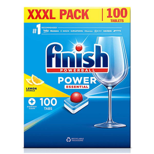 Finish Diskmaskinstabletter | Finish Power All-in-1 citron | 100st  SFI01048 - 1