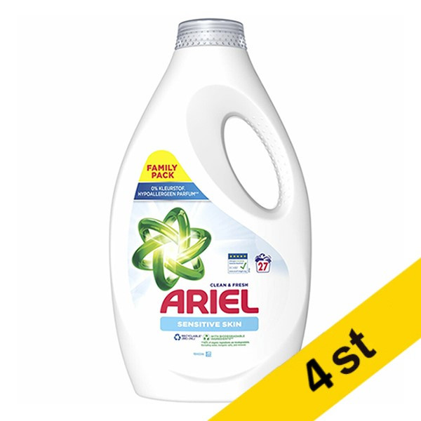 Flytande tvättmedel | Ariel Sensitive | 1215ml | 4st  SAR05163 - 1