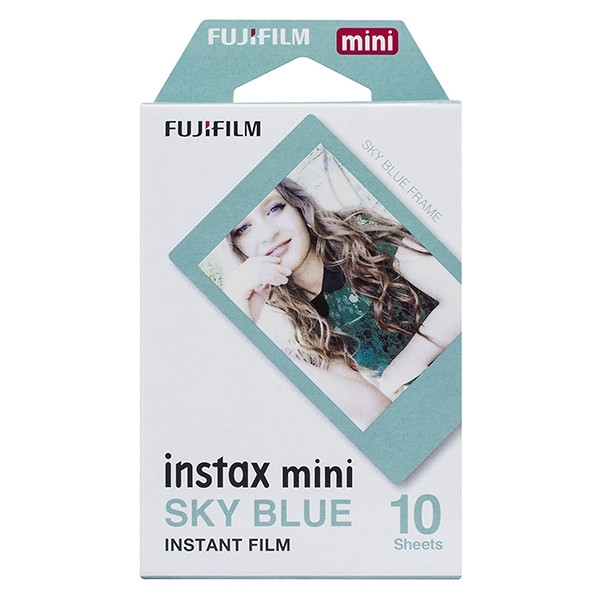 Fujifilm Instax MINI SKY BLUE 10 ark 16537055 150825 - 1