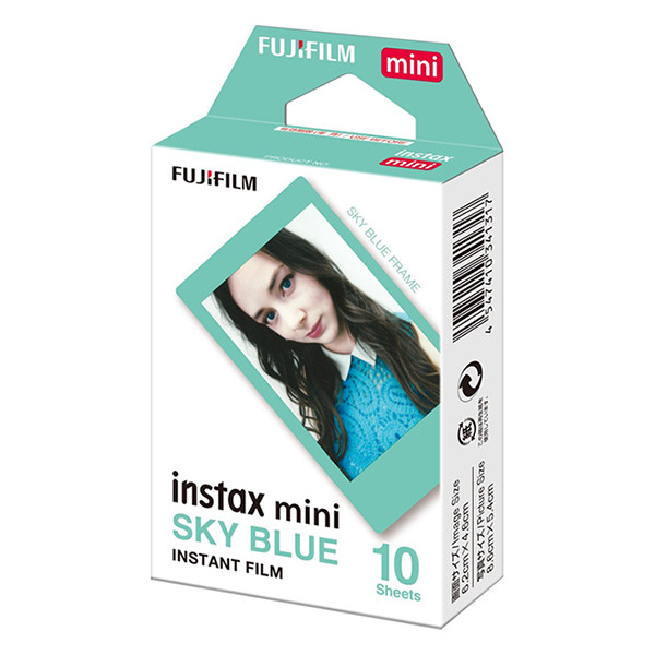 Fujifilm Instax MINI SKY BLUE 10 ark 16537055 150825 - 2