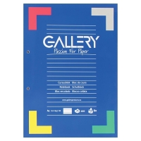 Gallery Kursblock A4 linjerat | 100 ark | Gallery 01531 400637