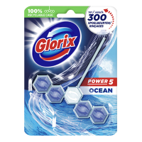 Glorix Toalettblock Power 5 Ocean | 55g  SGL00042