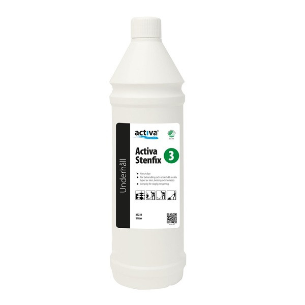 Golvrengöring för natursten | Activa Stenfix 3 | 1000ml 37231 501621 - 1