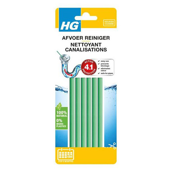 HG Avloppsrensare sticks | HG | 6st  SHG00368 - 1