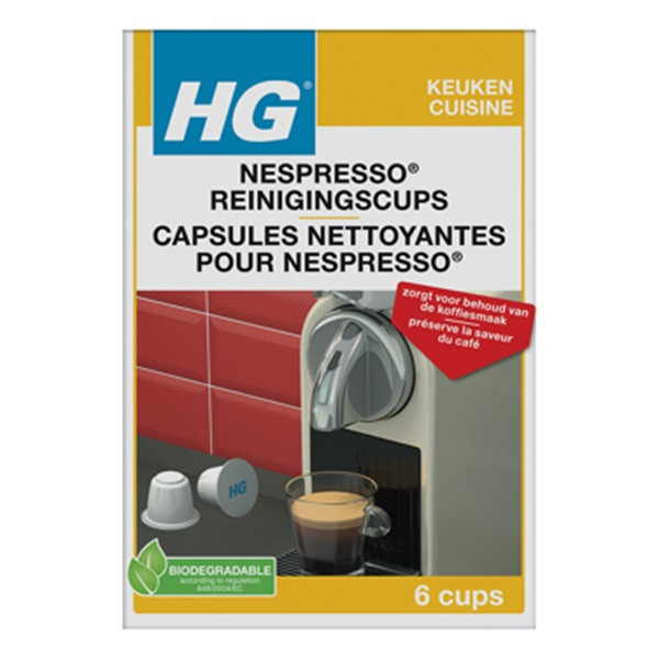 HG Rengöringskapslar för Nespresso maskiner | HG  SHG00262 - 1