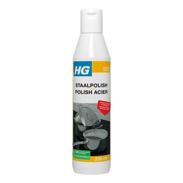 HG Rengöringsmedel för stålpolish | HG | 250ml  SHG00012 - 1