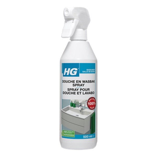 HG Rengöringsspray dusch och tvättställ | HG | 500ml  SHG00041 - 1