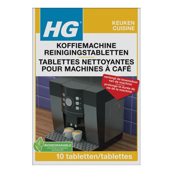 HG Rengöringstabletter för kaffemaskiner | HG | 10 st  SHG00257 - 1