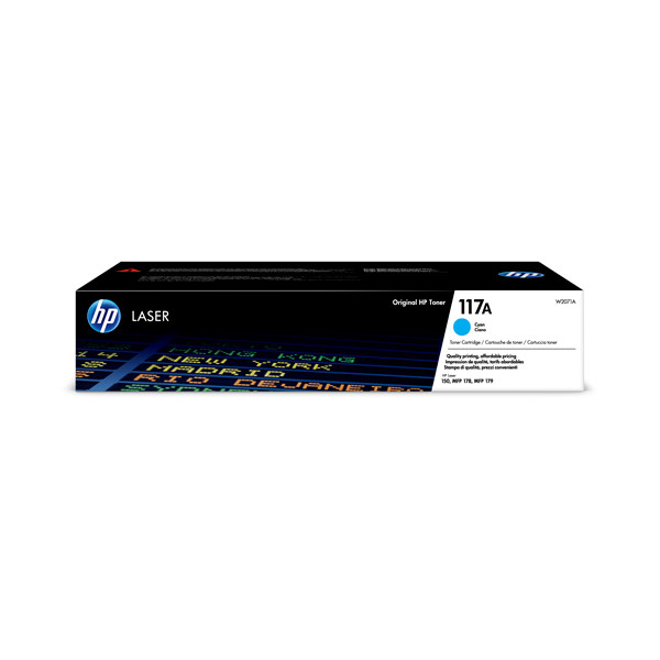 HP 117A (W2071A) cyan toner (original) W2071A 055458 - 1