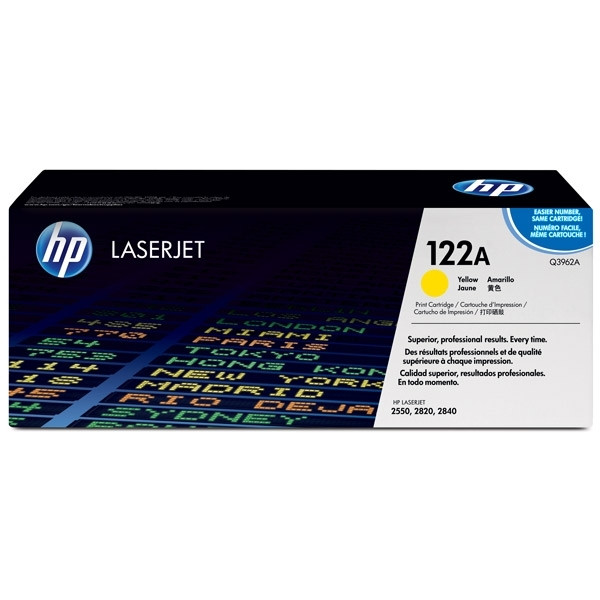 HP 122A (Q3962A) gul toner hög kapacitet (original) Q3962A 039440 - 1