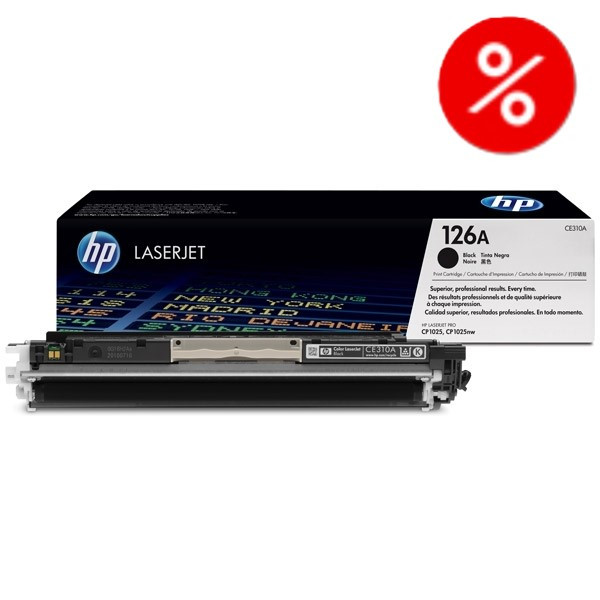 HP 126A (CE310A) svart toner (original) $$  500642 - 1