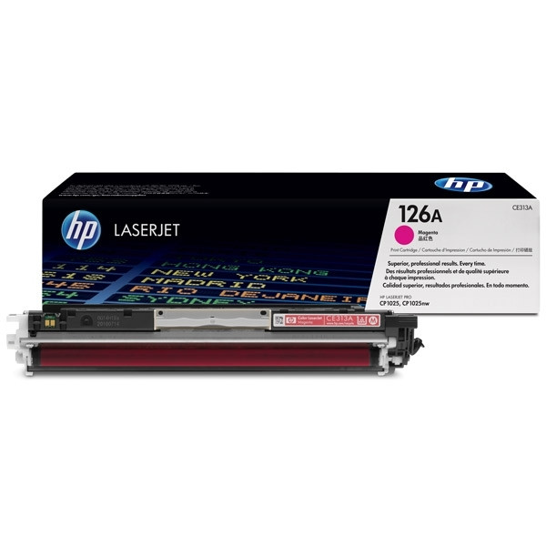 HP 126A (CE313A) magenta toner (original) CE313A 054006 - 1