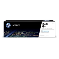 HP 203X (CF540X) svart toner hög kapacitet (original) CF540X 055210