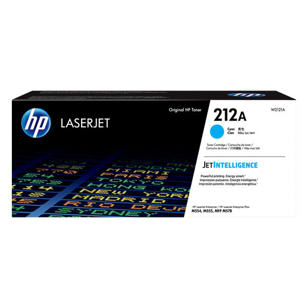 HP 212A (W2121A) cyan toner (original) W2121A 093090 - 1