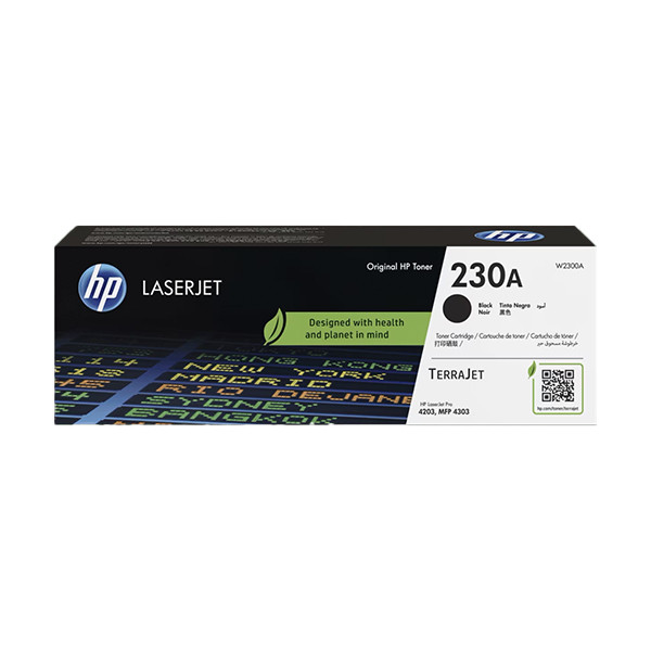 HP 230A (W2300A) svart toner (original) W2300A 133052 - 1