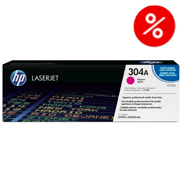 HP 304A (CC533A) magenta toner (original) $$  238543 - 1