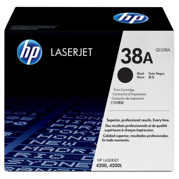 HP 38A (Q1338A) svart toner (original) Q1338A 033040 - 1