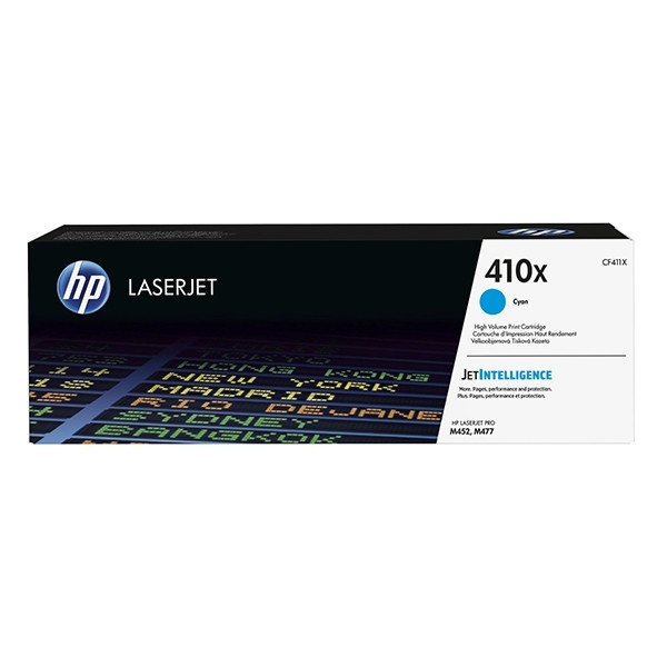 HP 410X (CF411X) cyan toner hög kapacitet (original) CF411X 054890 - 1